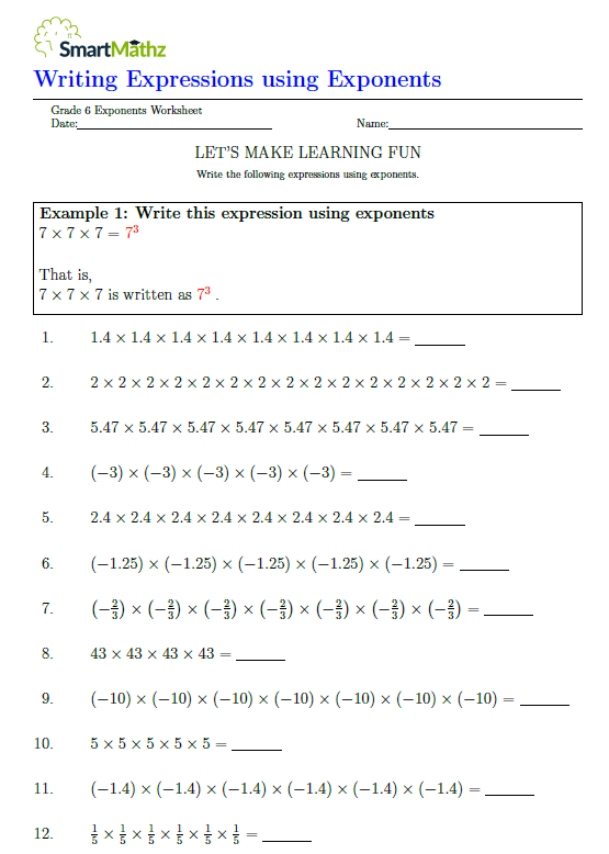 writing-expressions-using-exponents-smartmathz